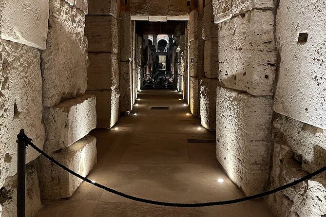 Colosseum Underground Night Tour: VIP Experience - Unique Night Experience