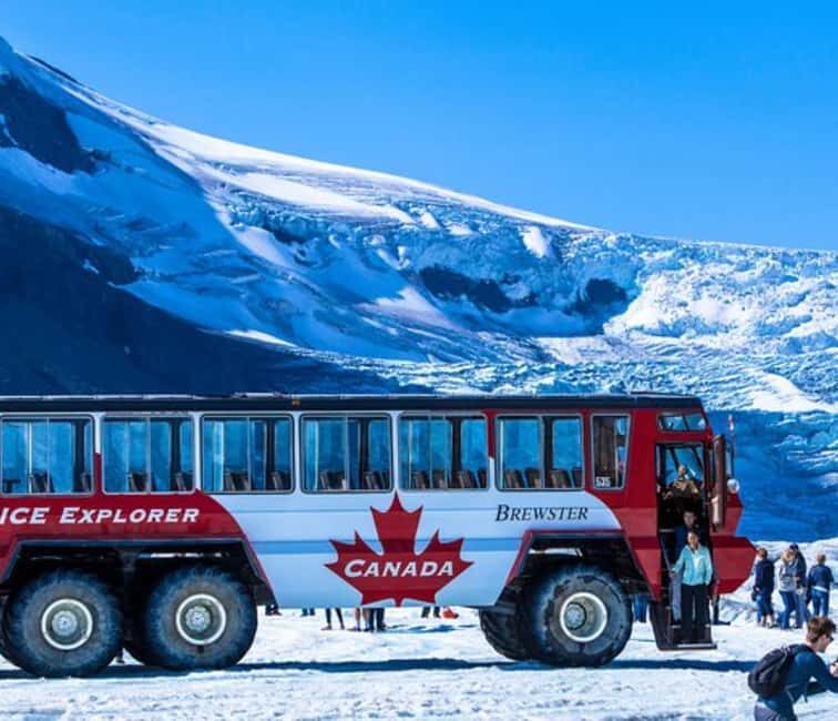 Columbia Icefield, Skywalk, Crowfoot Glacier, and Lakes Tour - Key Points