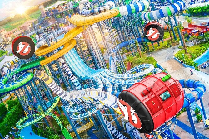 Columbia Pictures Aquaverse 6 Day Passes + Super Deluxe Cabana - Included Attractions and Amenities