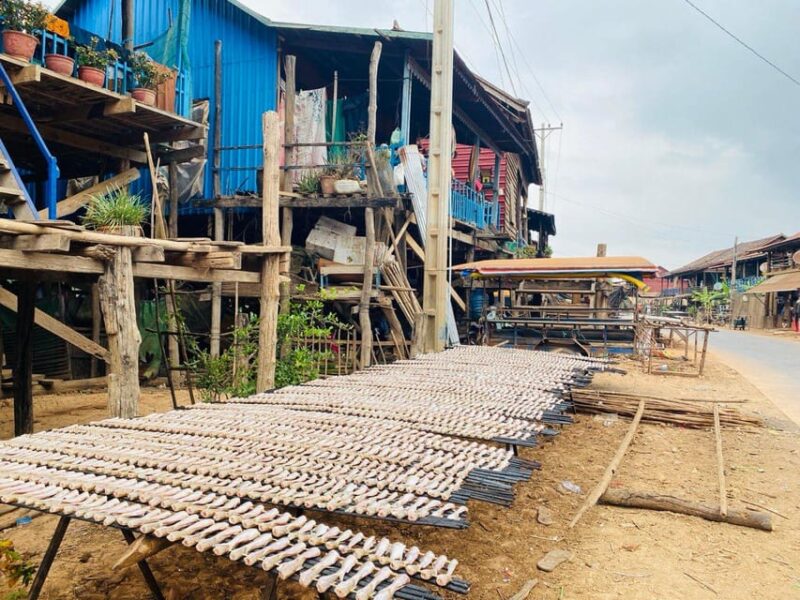 Combined Tours to Sunset at Kompong Khleang Floating Village - Itinerary Overview