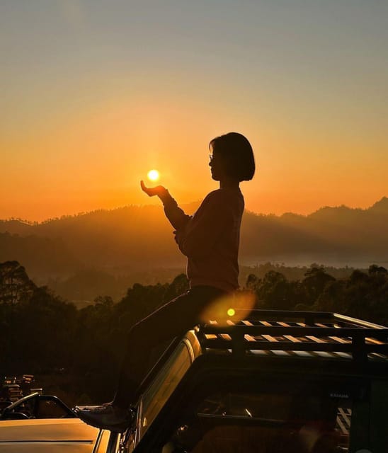 COMBO CALDERA SUNRISE BY 4WD JEEP AND SWING - Sunset Viewing