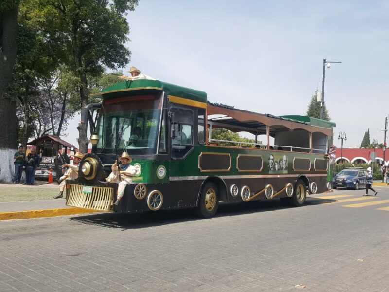 Combo Cholula Town & Pyramid Double-Decker Tram Tour - Tour Highlights