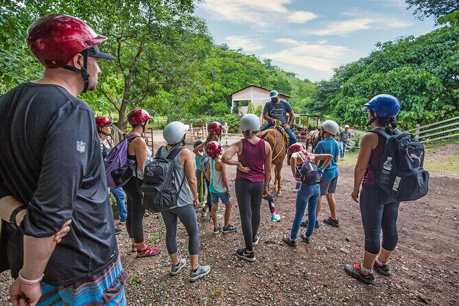 Combo Horseback Riding in Vallarta with ATV and Ziplines. - Local Village and Waterfalls
