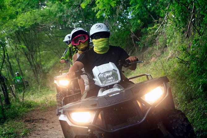 Combo Jungle Double ATV Tour (Ride Tandem on ATV ) + Jungle Bike Tour (2) - Meeting and Pickup