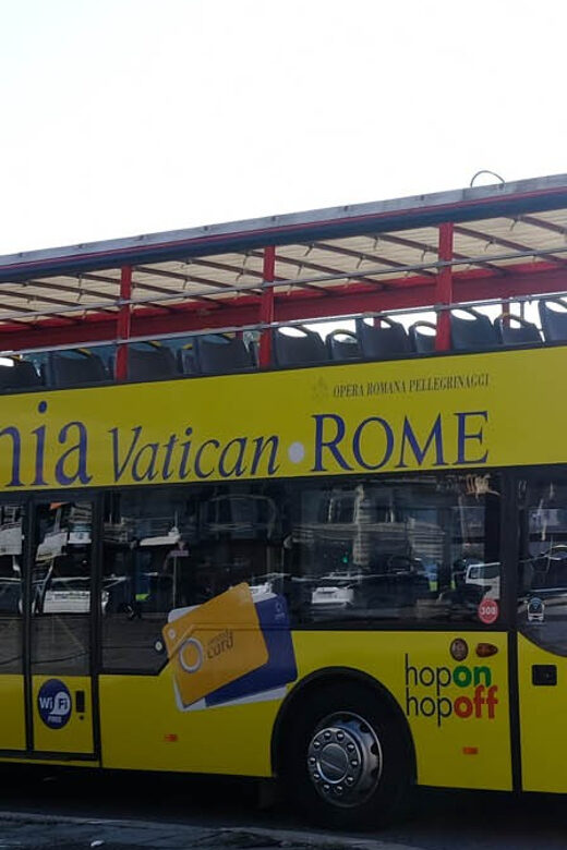 Combo Ticket Rome: Vatican & Rome Hop-On Hop-Off Bus - Booking and Cancellation Policy
