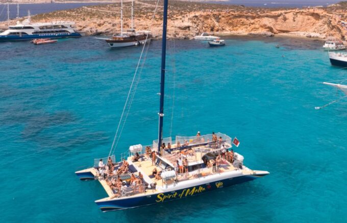 Comino: Blue Lagoon Catamaran Cruise With Lunch and Open Bar - Frequently Asked Questions