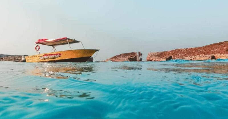 Comino: Gozo,Blue Lagoon,Crystal Lagoon,Caves, Private Boat - Discovering Alexs Cave and Cominotto Reef