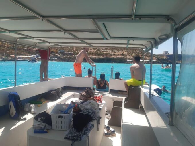 Comino: Private Boat Trips, Swimming Stops and Caves Tours - Food and Drink