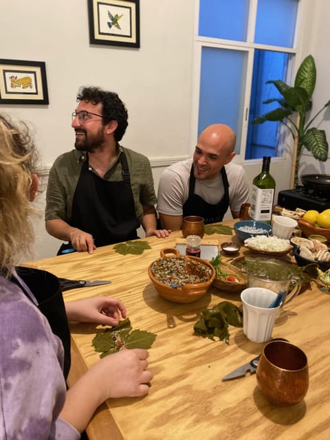 Condesa, Cdmx: Arabian Cooking Class and Dinner - Dinner Menu and Ambiance