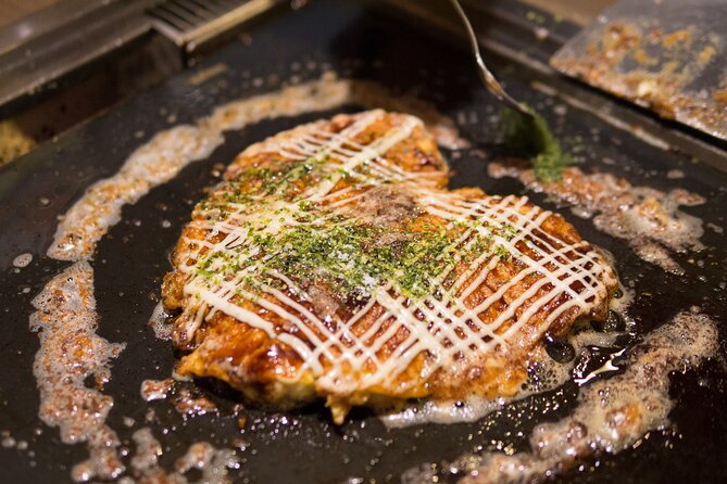 Cook an Okonomiyaki at Restaurant & Walking Tour in Ueno - Okonomiyaki Varieties and Options