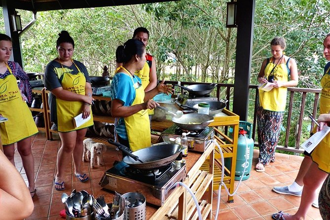Cooking Class and Market Tour at Lanta Thai Cookery School on Koh Lanta - Preparing the Thai Dishes