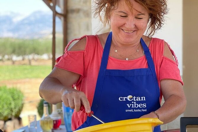 Cooking Class and Meal at Our Family Olive Farm (The Cretan Vibes Farm)! - Outdoor Cooking Setting