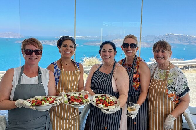 Cooking Class and Wine Tasting in Santorini - Dessert and Beverage Menu