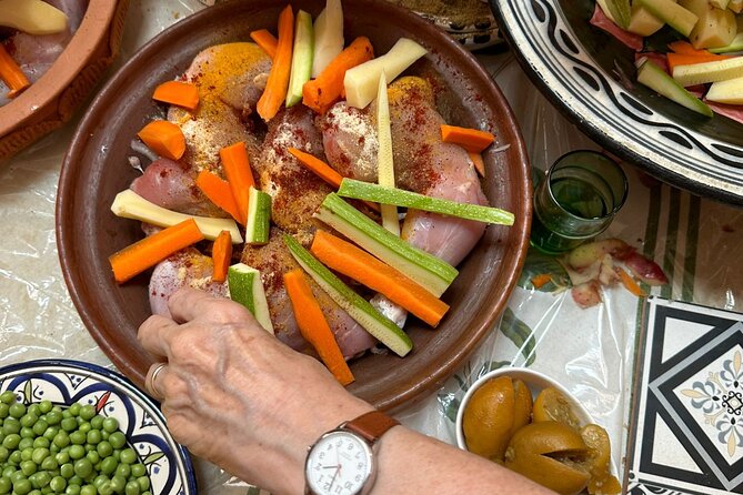 Cooking Class in Marrakech With Fatiha and Samira - Cooking the 3-Course Meal