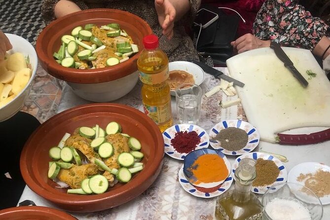 Cooking Class in Marrakech With Fatiha and Samira - Preparing the Starters