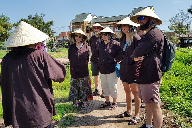 Cooking Class in Tra Que Village With Market and Garden Tour - Hands-on Cooking Instruction