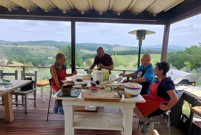 Cooking Class on Terrace at Fattoria Del Chianti With Lunch - Customer Reviews and Recommendations