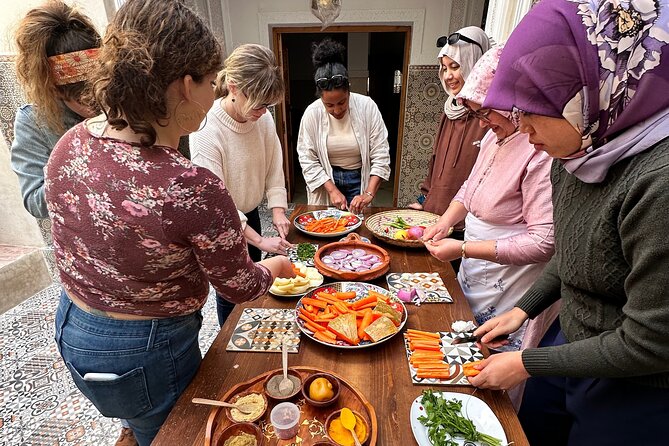 Cooking Class With Lacals in Marrakech . - Participant Information