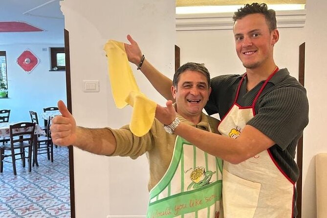 Cooking Class With Pasta, Mozzarella and Tiramisu With Wine - Transportation Options