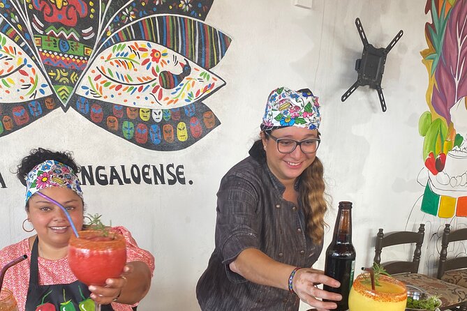 Cooking Classes + Margaritas and Mezcal Tasting, We Offer Pick up - Authentic Mexican Dishes