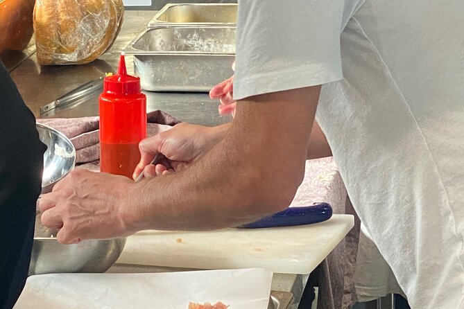 Cooking Lesson and Lunch With Chef Angelo Lanaro in Pescara - Starter: Squid Ink Bread
