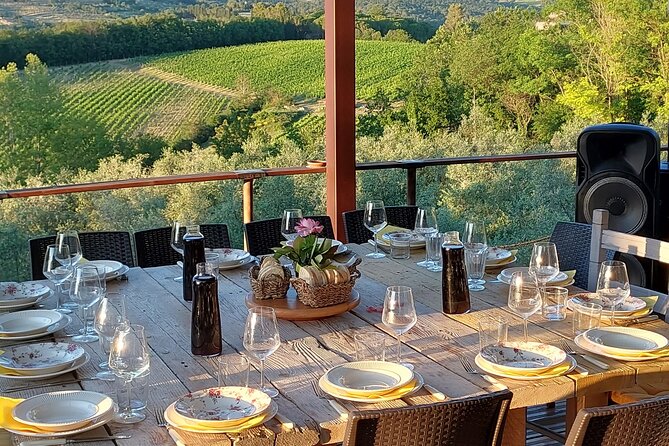 Cooking Lesson on the Terrace of the Chianti Farm With Lunch - Lunch and Local Wine