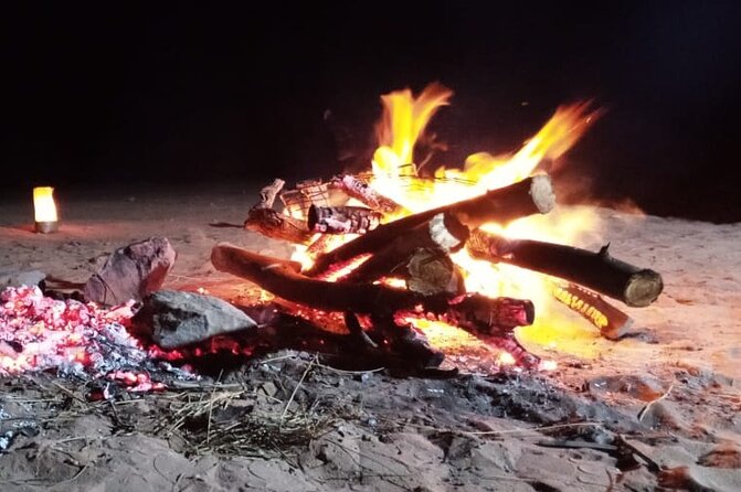 Cooking Outside in Little Petra Between the Mountains. - Intimate Group Setting