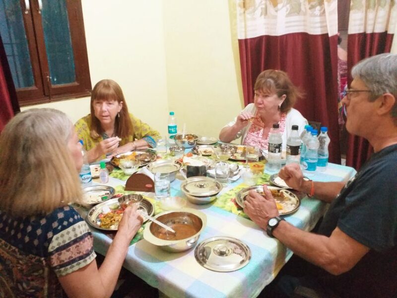 Cooking Workshop and Vegetarian Dinner in Agra With Family - Hands-on Bread Preparation