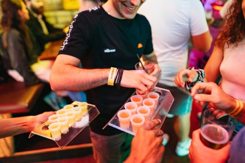 Copenhagen: Guided Party Pub Crawl With 4 Shots and 1 Drink - Pricing and Availability