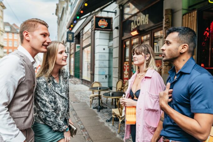 Copenhagen: Guided Party Pub Crawl With 4 Shots and 1 Drink - Recommended Age Range