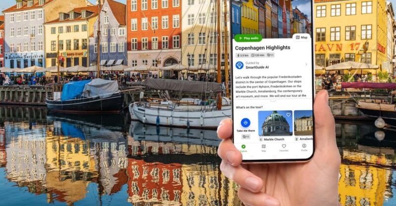 Copenhagen Highlights a Self-Guided Audio Tour in English - Technology and Accessibility