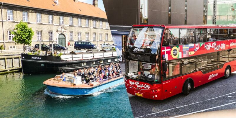 Copenhagen: Hop-On Hop-Off Bus Tour With Boat Tour Option - Tour Itinerary and Logistics