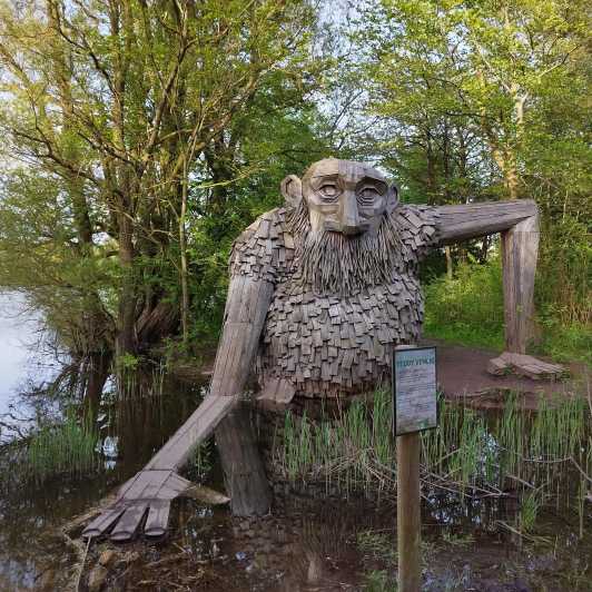 Copenhagen: Six Forgotten Giant Sculptures Tour by Bus - Experience Highlights