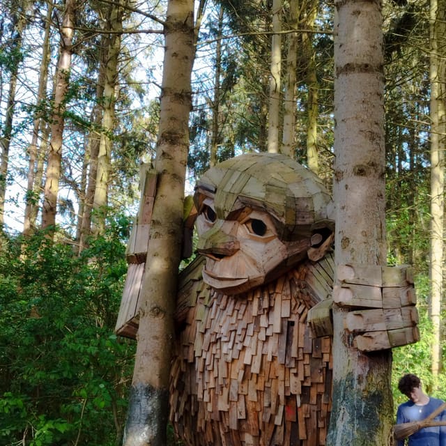 Copenhagen: Six Forgotten Giant Sculptures Tour by Bus - Meeting Point