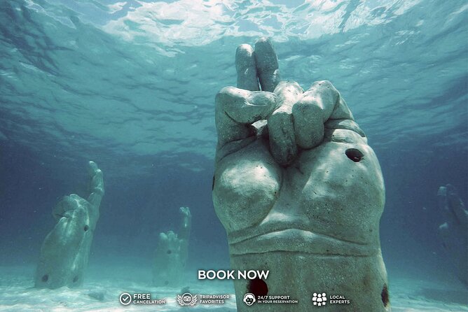 Coral Reef Snorkeling Expedition From Cancun With Beachside Lunch - Dining and Refreshments