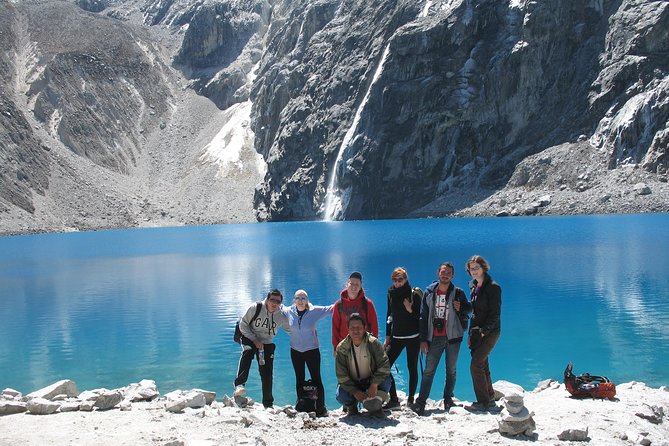 Cordillera Blanca LAKES: Lake 69, Llanganuco Lakes, Paron Lake - Admiring Paron Lake