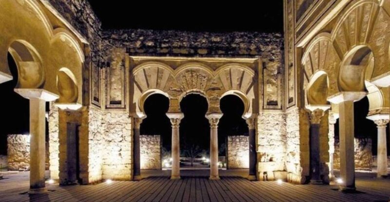 Cordoba: Medina Azahara Night Tour With Ticket - Booking Information