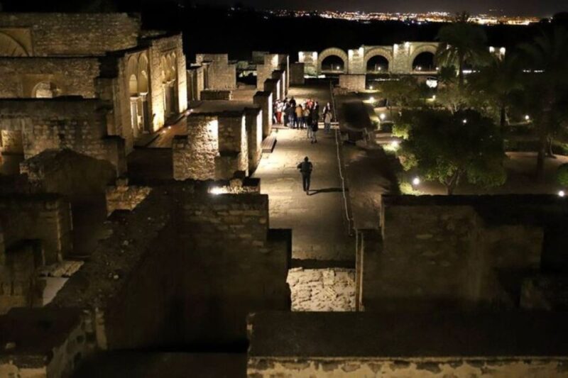 Cordoba: Medina Azahara Night Tour With Ticket - Tour Details
