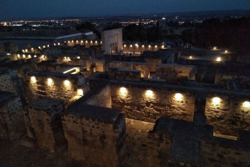 Cordoba: Medina Azahara Night Tour With Ticket - Moorish History and Architecture