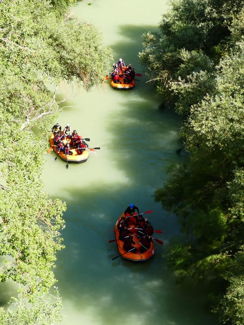 Cordoba: Rafting (Integral) and Rafting for Families - Activity Duration and Location