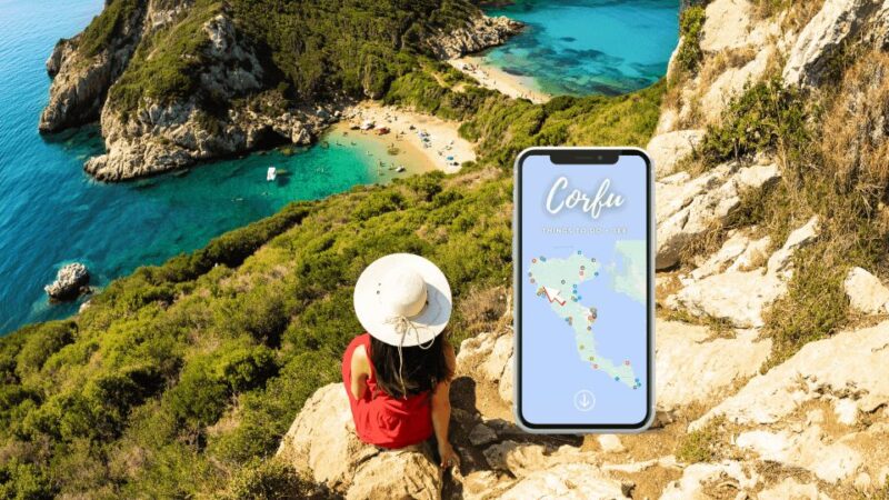 Corfu: 6 + 1 Digital Preprogrammed Itineraries - Driving Itinerary Themes