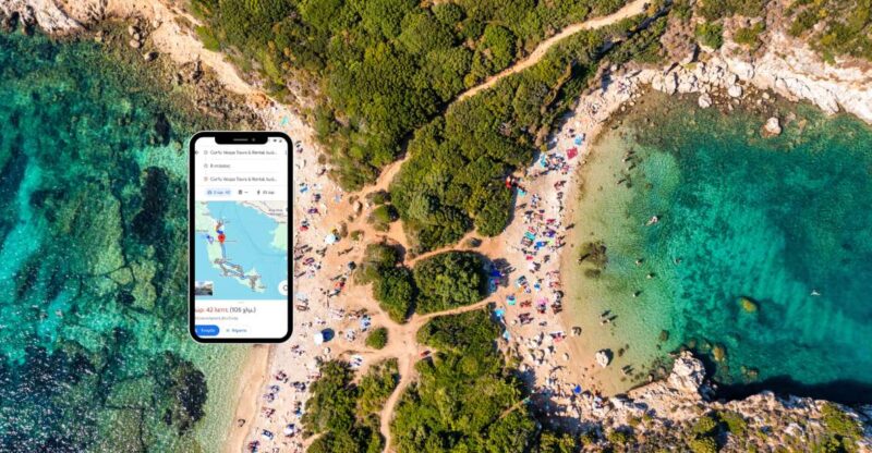 Corfu: 6 + 1 Digital Preprogrammed Itineraries - Walking Route: Corfu Town