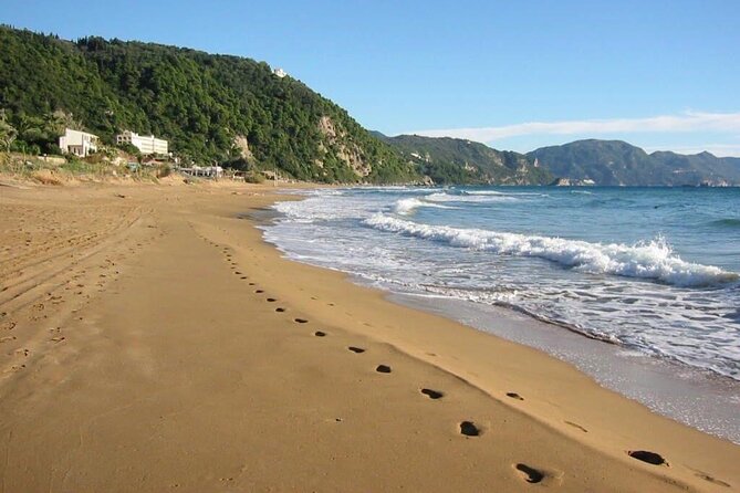Corfu: a Relaxed Day at Glyfada Beach - Exploring Glyfada Beach