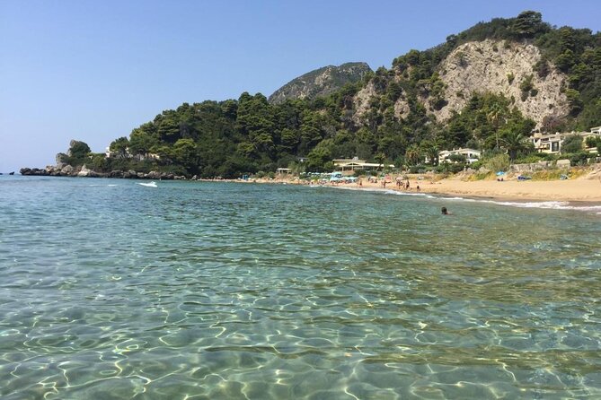 Corfu: a Relaxed Day at Glyfada Beach - Beachside Amenities