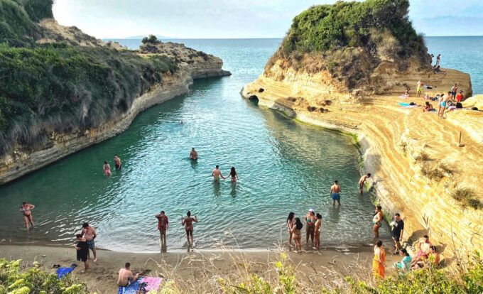 Corfu: Bus Trip & Swim at Canal Damour, Kassiopi, & Barbati - Canal Damour