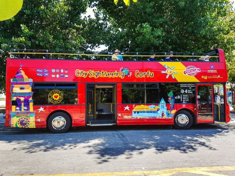 Corfu: City Sightseeing Hop-On Hop-Off Bus Tour - Tour Routes and Stops