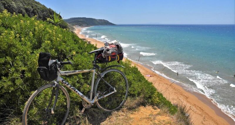 Corfu: Easy Bicycle Tour in the Countryside With Swim Stop - Itinerary