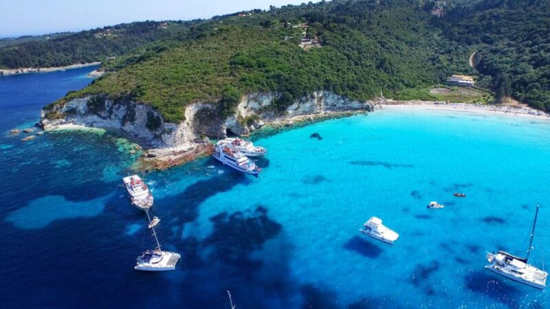 Corfu: Full-Day Cruise to Paxos, Antipaxos, and Blue Caves - Relaxation at Antipaxos