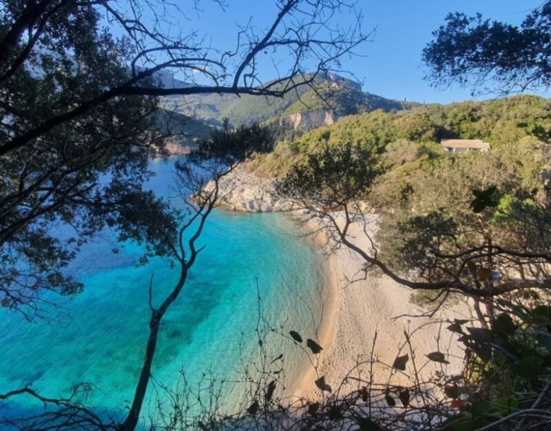 Corfu Highlights Shore Excursion: Paleokastritsa & Town - Exploring Paleokastritsa Beach