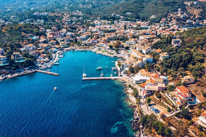 Corfu in a Day Lakones Paleokastritsa Kanoni and Old Town - Lakones: Scenic Hillside Village